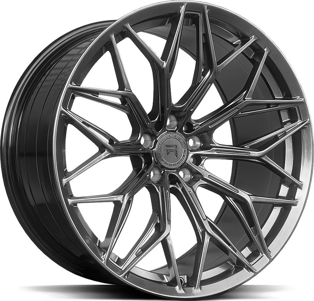 R-SERIES R18 HYPER SILV BLACK 8.5x19 5/108 ET40 CB63.3