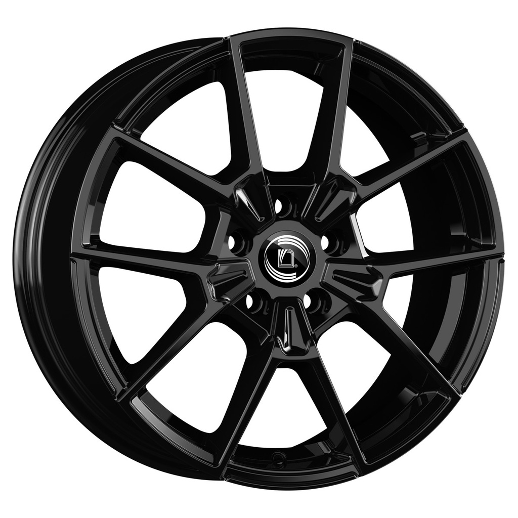 DIEWE NEVE GLOSSY BLACK 8x19 5/112 ET45 CB57.1