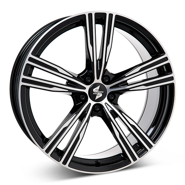 ETA BETA AMOS G.BLK/POL | 8X18 5-108 E48 C63,40 60 8x18 5/108 ET48 CB63.4