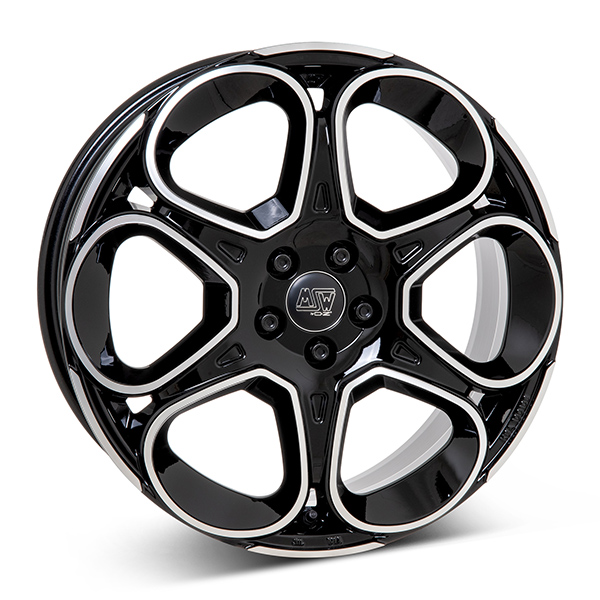 MSW 83 G.BLK/POL 7x17 4/108 ET38 CB65.1