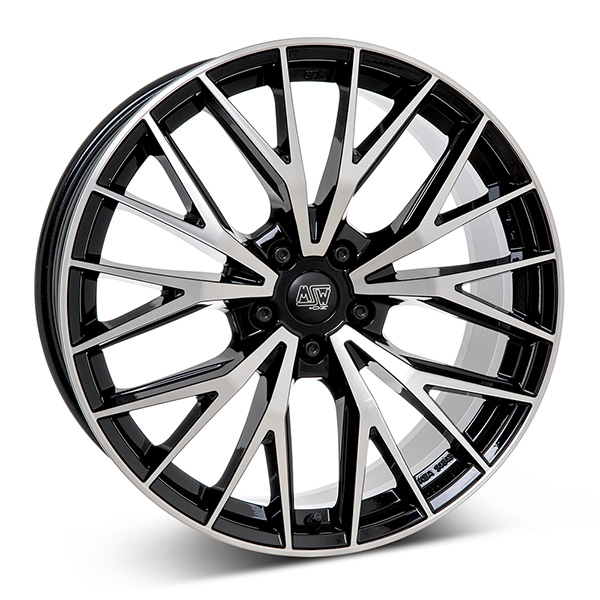 MSW 44 G.BLK/POL | 9X20 5-130 E50 C71,50 R14 9x20 5/130 ET50 CB71.5