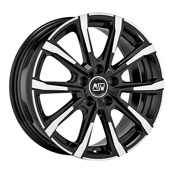 MSW 79 BLK/POL | 6,5X16 5-112 E41 C57,1 R12,8 6.5x16 5/112 ET41 CB57.1