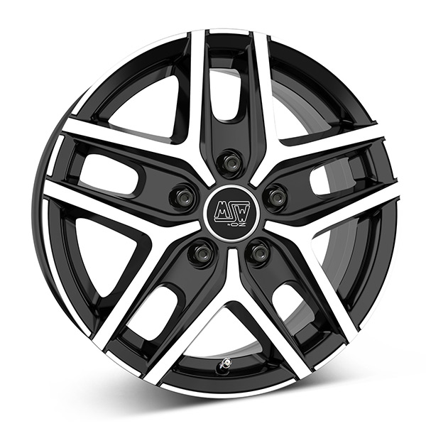 MSW 40 VAN G.BLK/POL | 6,5X16 5-130 E55 C89,1 60 6.5x16 5/130 ET55 CB89.1