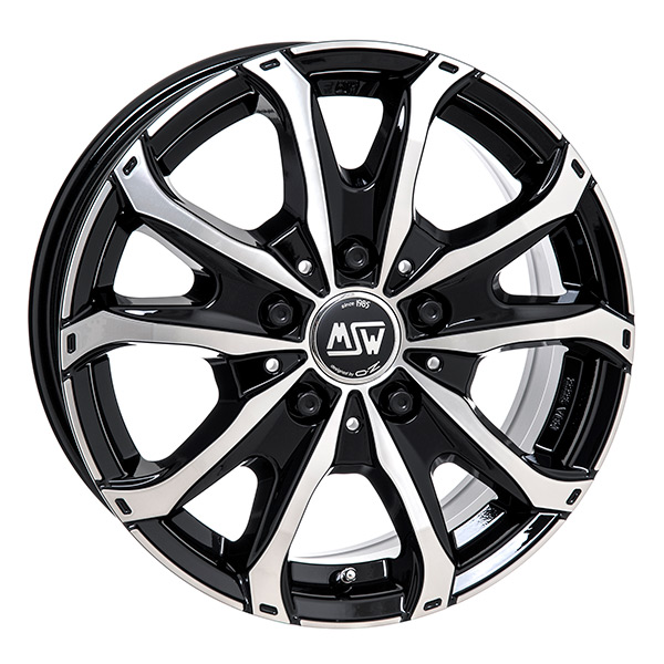 MSW 48 VAN BLK/POL | 7,5X18 5-120 E53 C65,1 R14 7.5x18 5/120 ET53 CB65.1