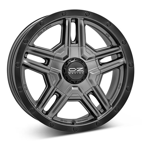 OZ RALLY ADVENTURE M.GRA/BLK LIP | 8X17 5-150 E30 C110,1 60 8x17 5/150 ET30 CB110.1