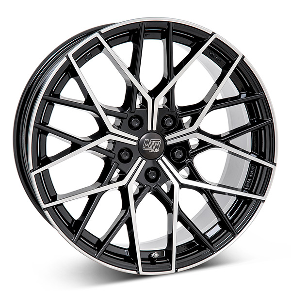 MSW 74 G.BLK/POL | 8X19 5-112 E45 C73,1 60 8x19 5/112 ET45 CB73.1