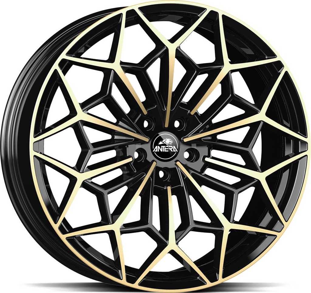GMP A105 PIANO BLACK CHAMPAGNE 9.5x21 5/120 ET35 CB64.1
