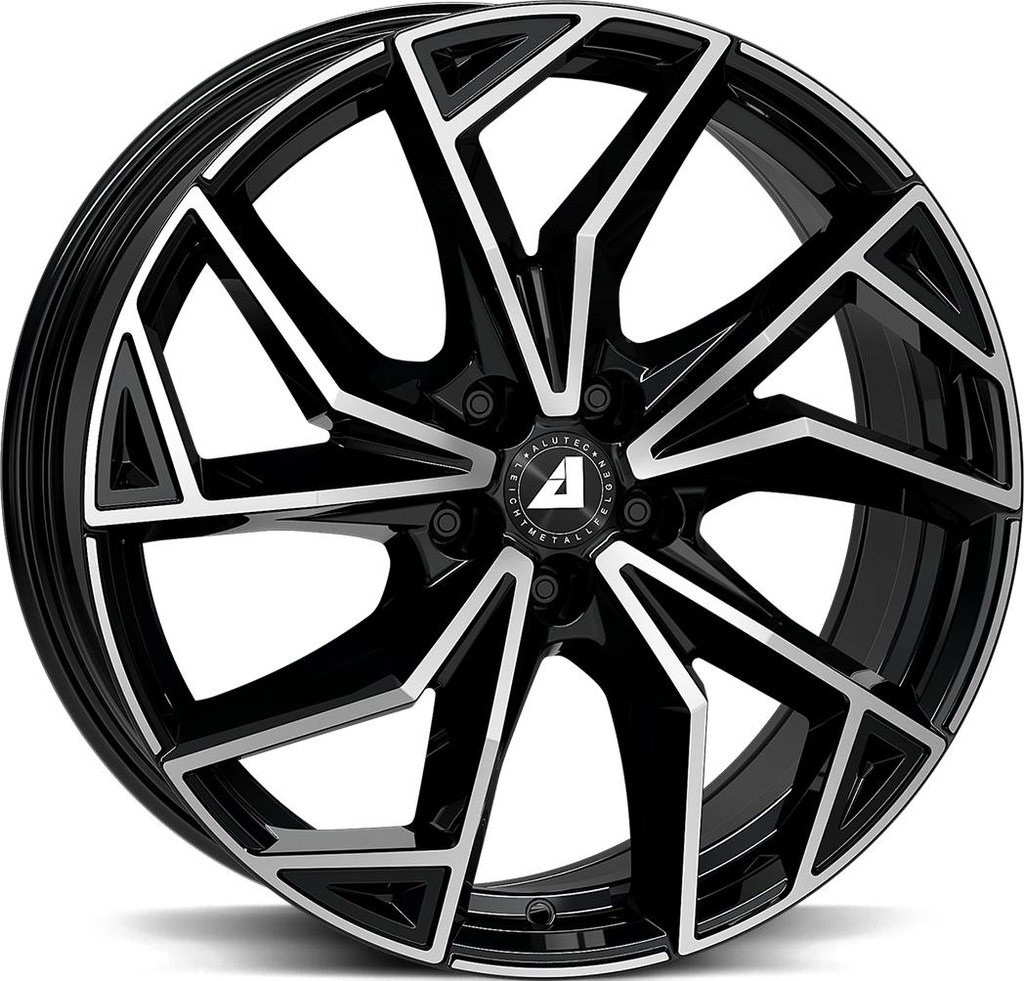 ALUTEC ADX.02 DIAM BLACK POL 8x20 5/112 ET50 CB70.1