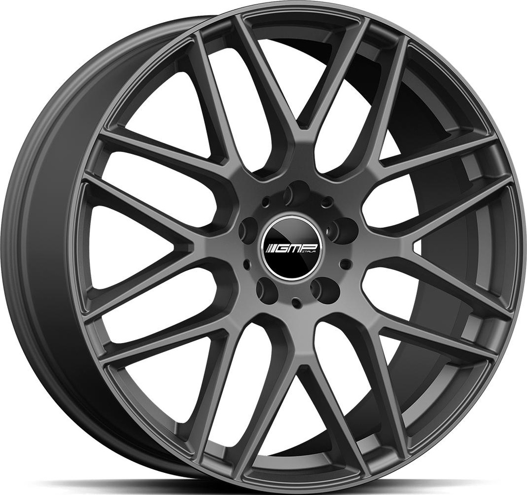GMP BERGHEM MATT ANTHRACITE 10x21 5/130 ET33 CB84.1