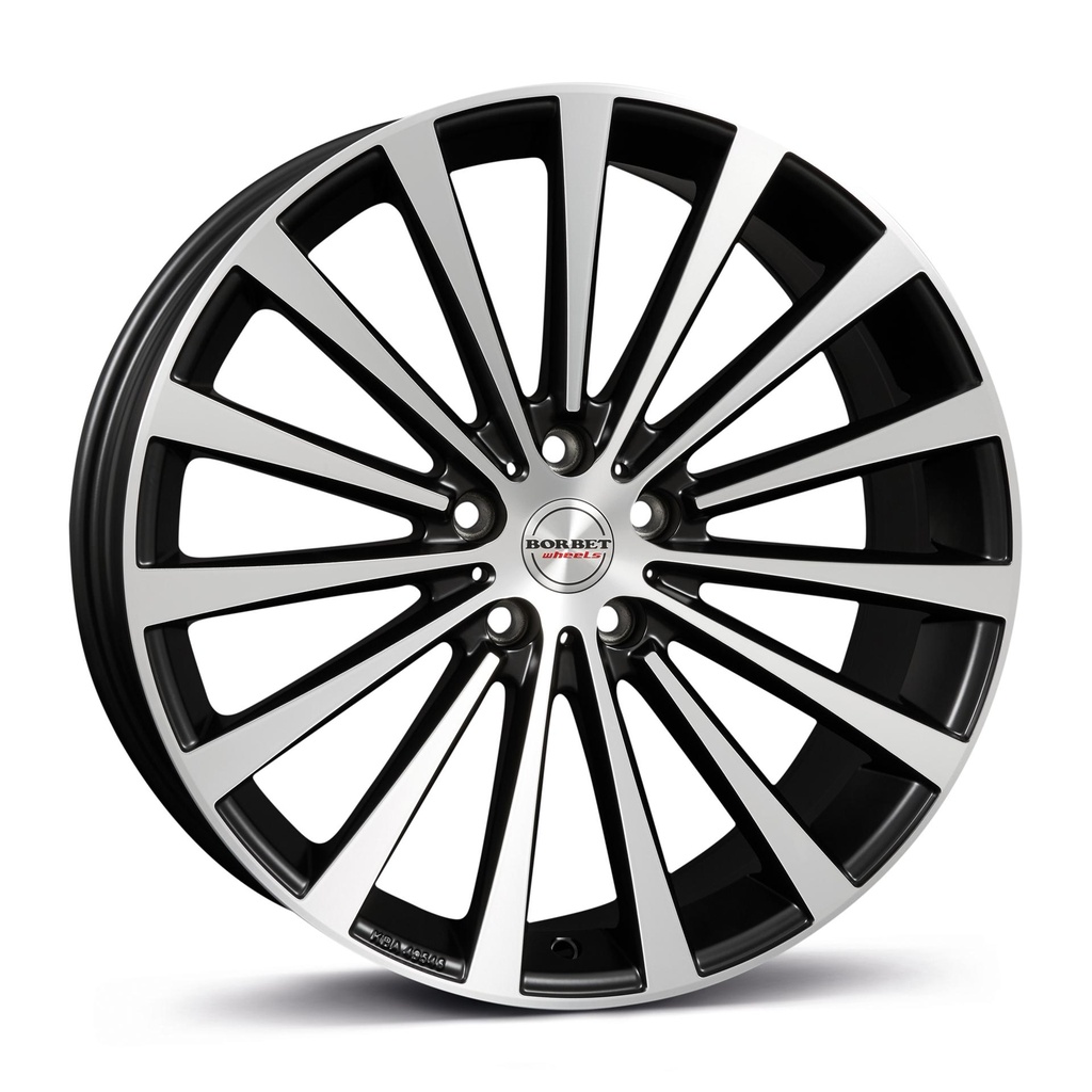 BORBET BLX BLACK POL MATT 8.5x18 5/120 ET20 CB72.6
