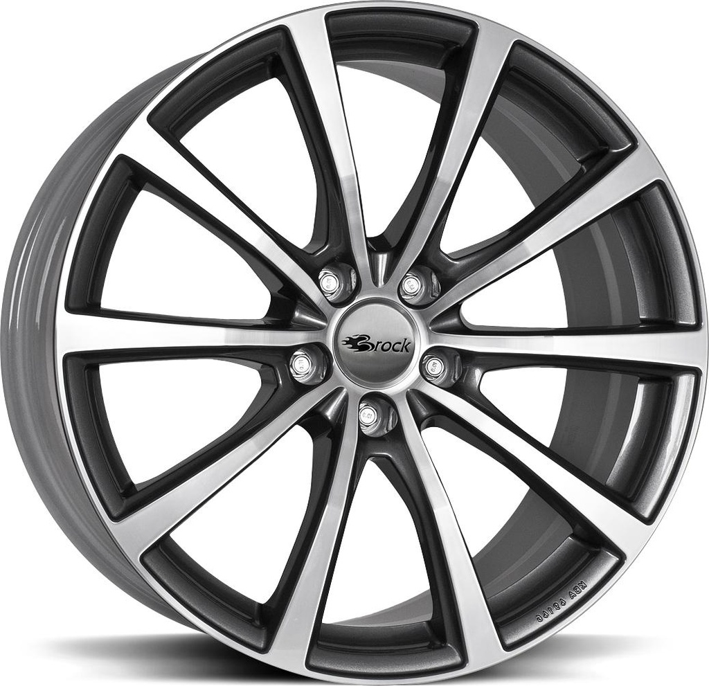 BROCK B32 TITAN FULL POL 8.5x20 5/112 ET40 CB66.6