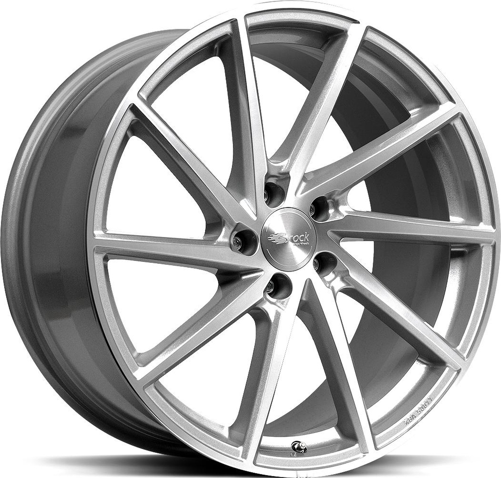 BROCK B37 CRYSTAL SILV POL 8x18 5/112 ET48 CB66.6