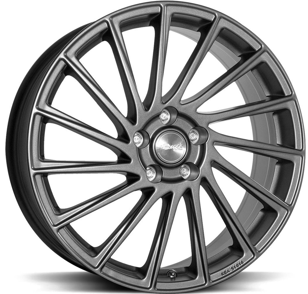 BROCK B39 HIMALAYA GREY MATT 7x17 5/114.3 ET38 CB72.6