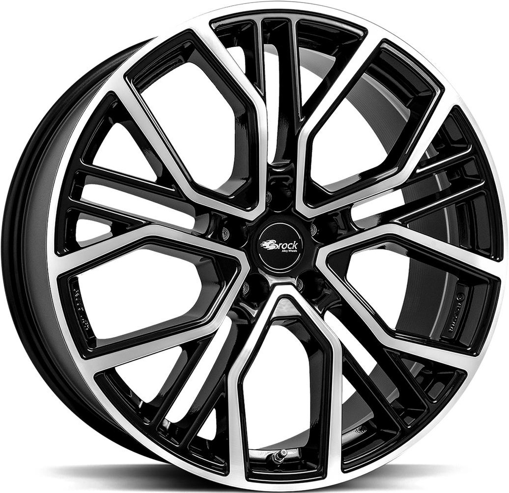 BROCK B41 BLACK FULL POL 8.5x20 5/112 ET62.6 CB66.6