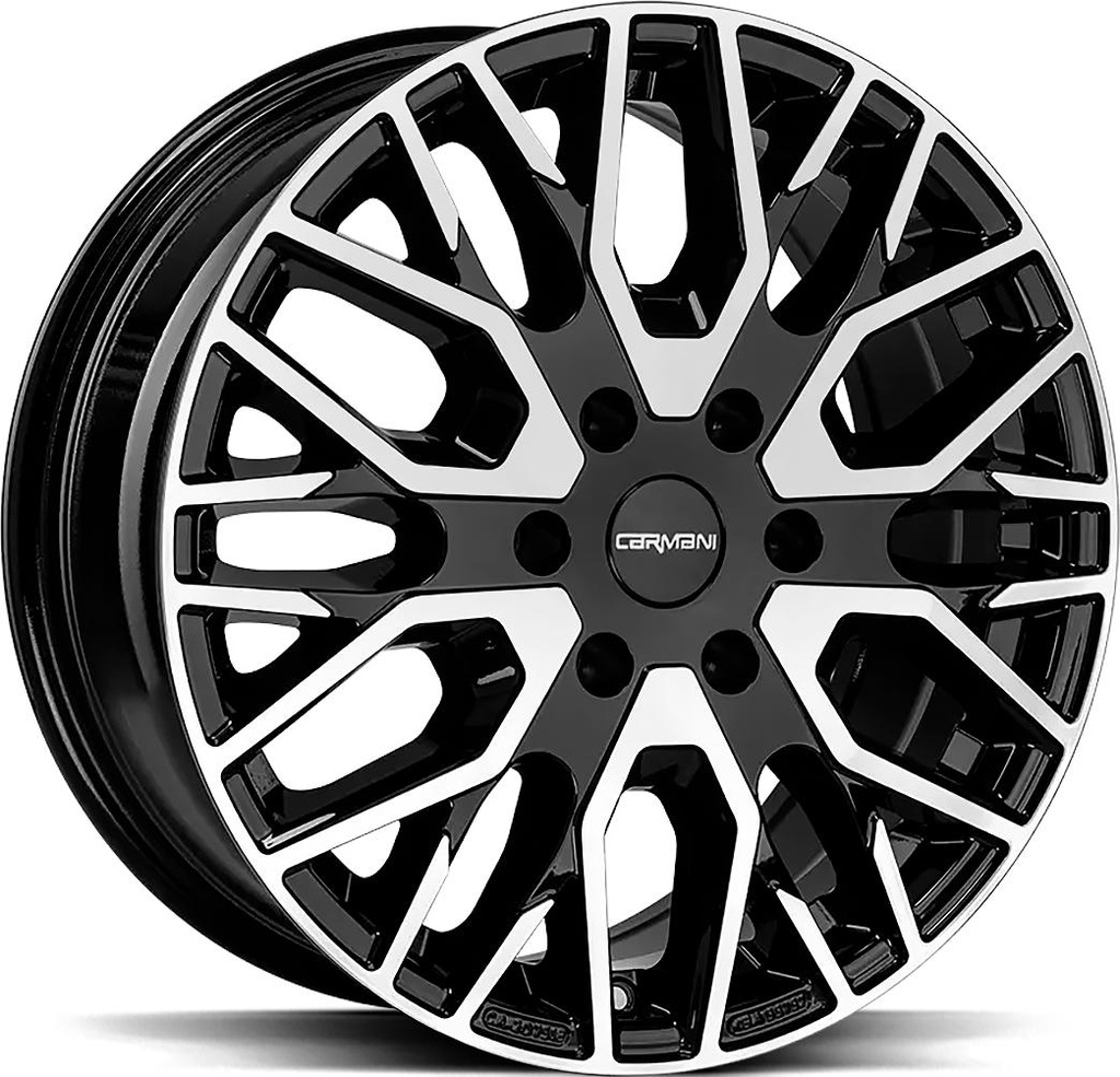 OXGIN LUDWIG BLACK POL 7.5x18 6/120 ET49 CB74.5