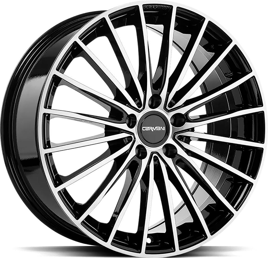 OXGIN KARL BLACK POL 8x18 5/112 ET45 CB66.6