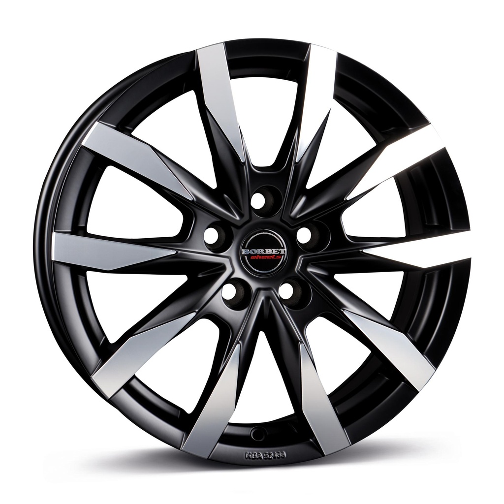 BORBET CW5 BLACK POL MATT 7.5x18 5/127 ET35 CB71.6
