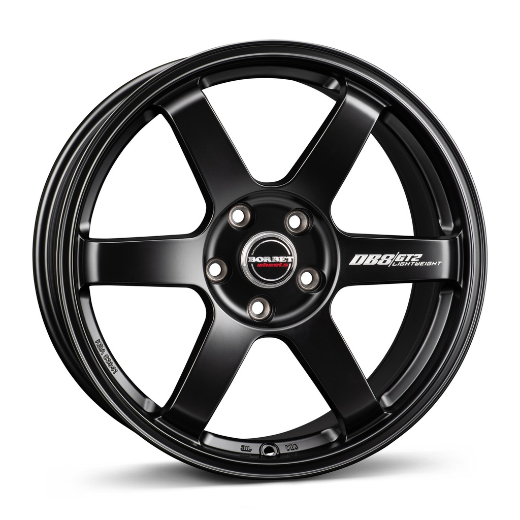 BORBET DB8GT2 BLACK MATT 8.5x19 5/114.3 ET35 CB72.5