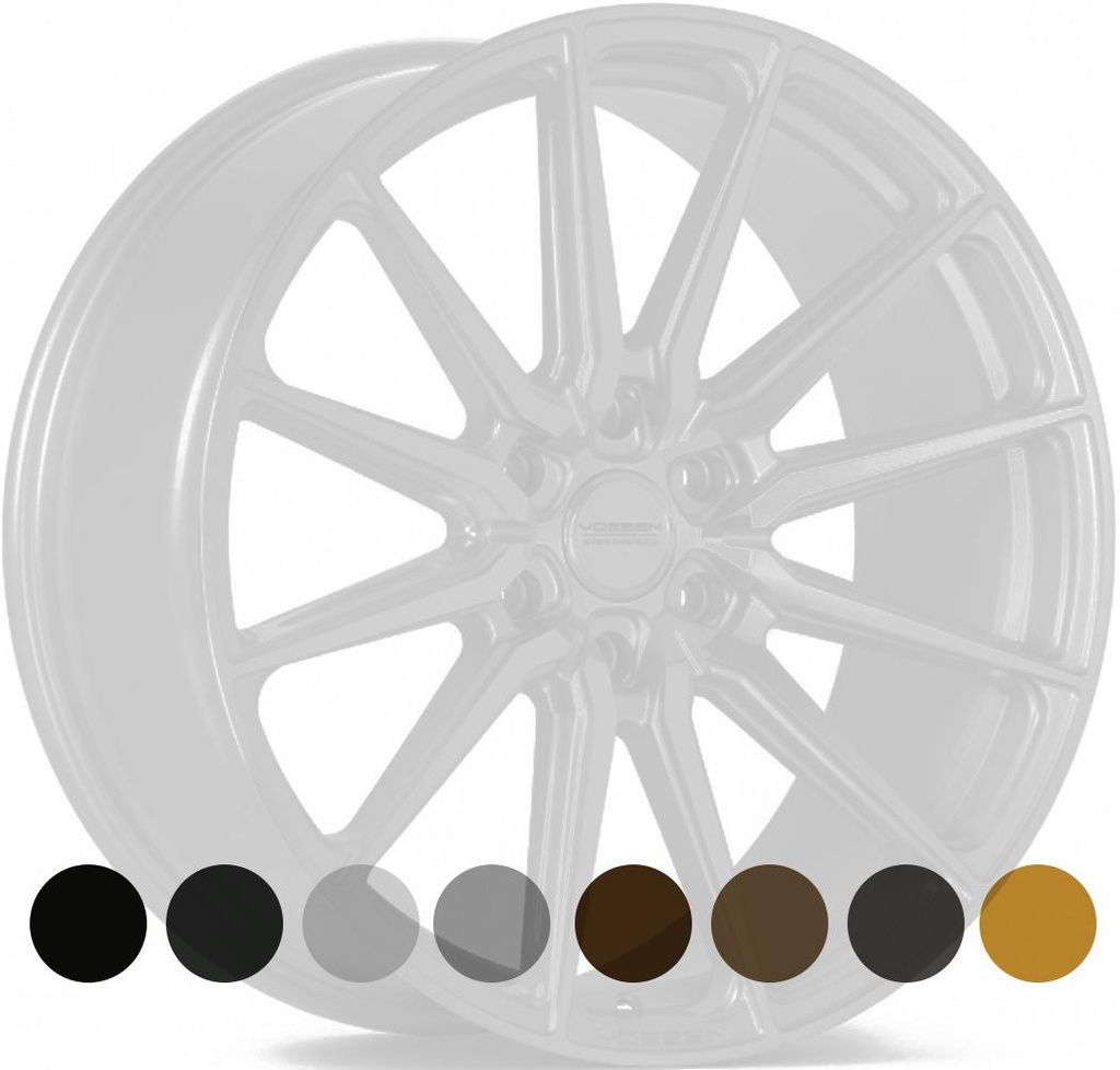 VOSSEN HF6.1 GLOSS BLACK 10x24 6/135 ET25 CB87.1