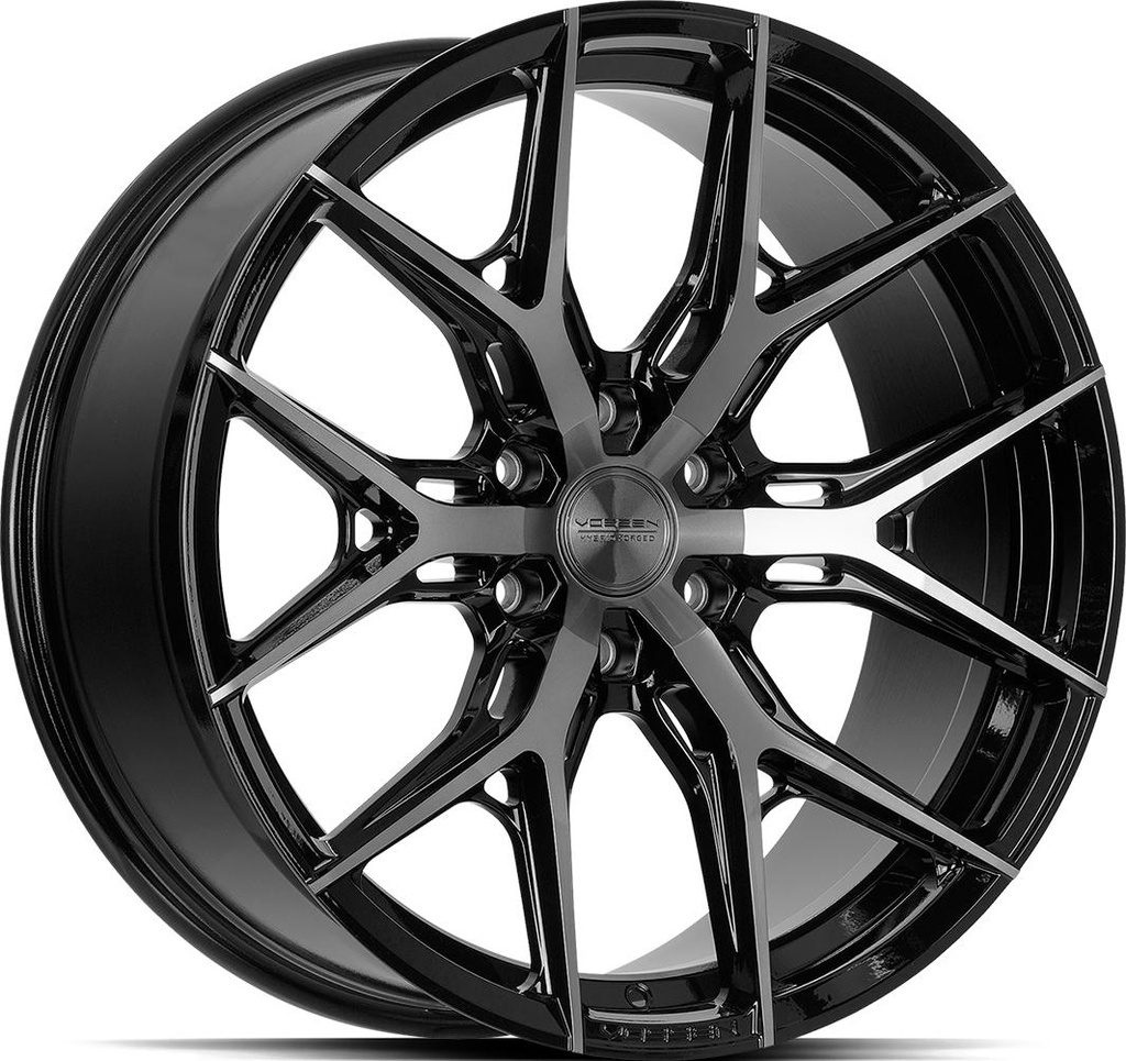 VOSSEN HF6.4 TINTED GLOSS BLACK 10x26 6/139.7 ET25 CB106.1