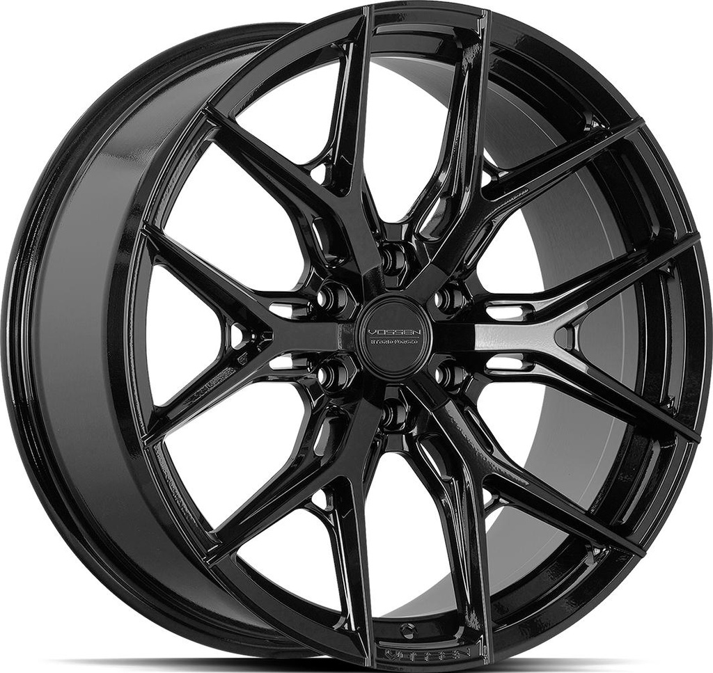 VOSSEN HF6.4 GLOSS BLACK 9x17 6/135 ET0 CB87.1