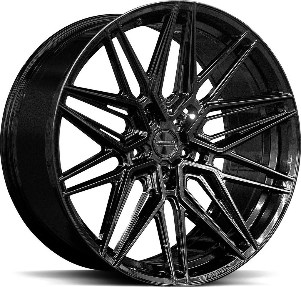 VOSSEN HF7 GLOSS BLACK 10x23 5/120 ET32 CB72.6
