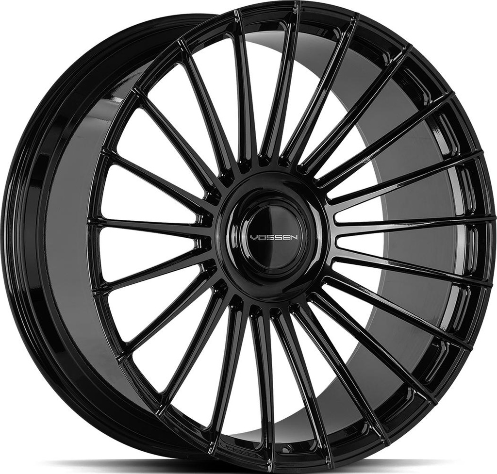 VOSSEN HF8 GLOSS BLACK 10.5x22 5/120 ET38 CB72.6