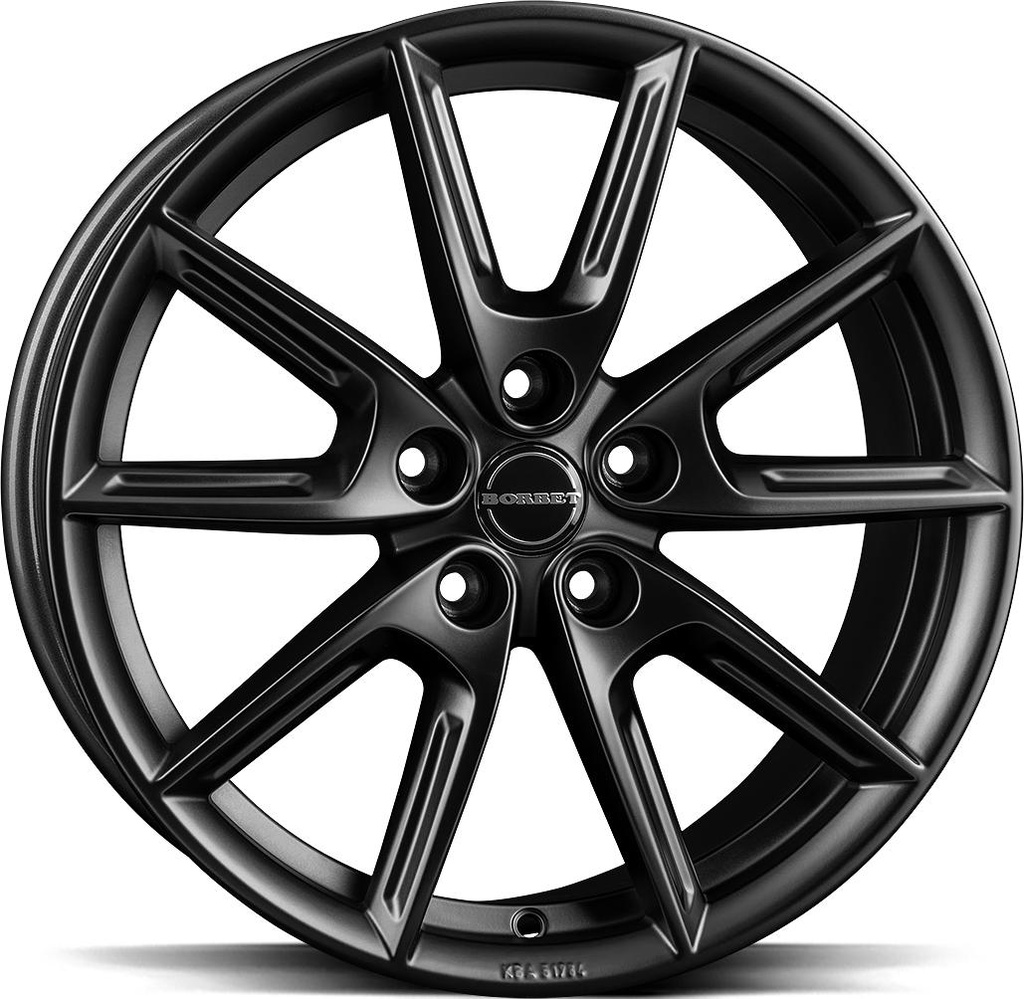 BORBET LX19 BLACK MATT 8x19 5/114.3 ET50 CB72.5