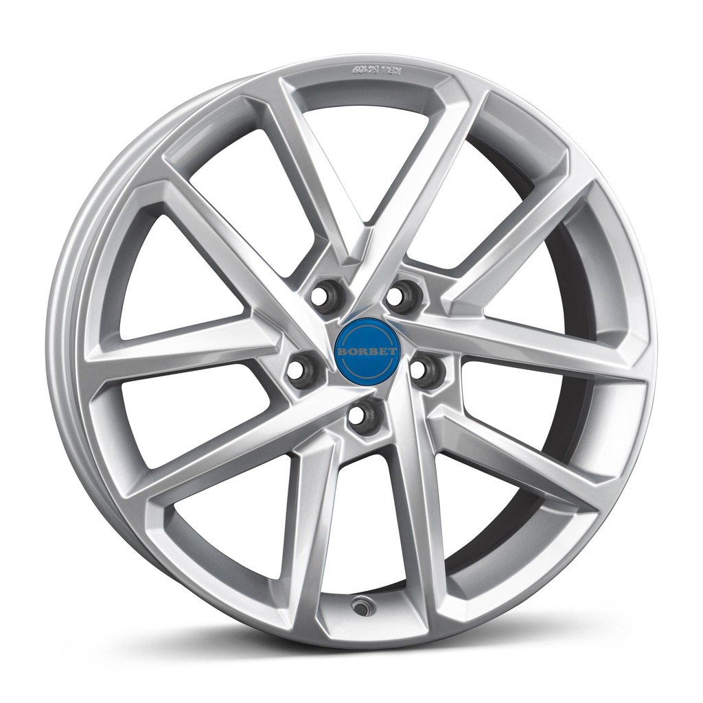 BORBET N CRYSTAL SILV 7.5x18 5/108 ET46 CB72.5