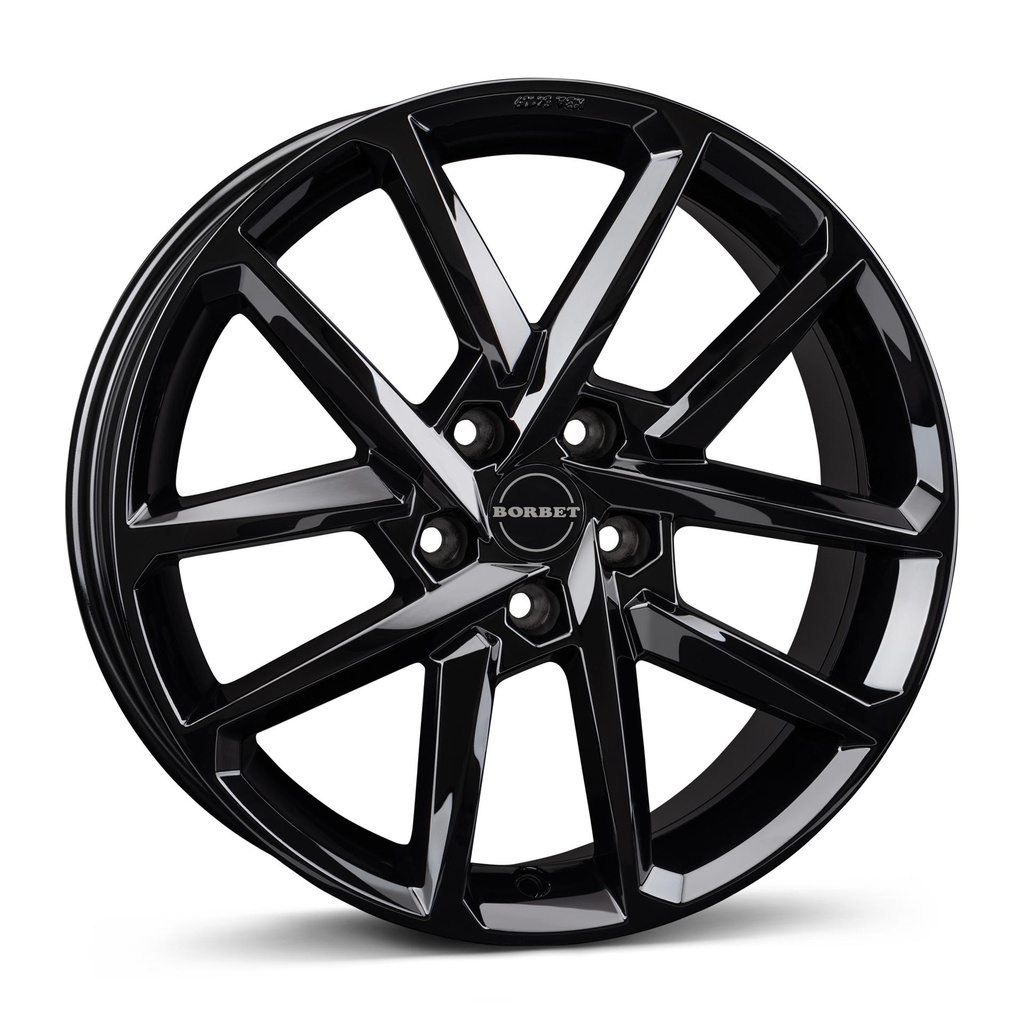 BORBET N BLACK GLOSS 8x18 5/108 ET50 CB63.4
