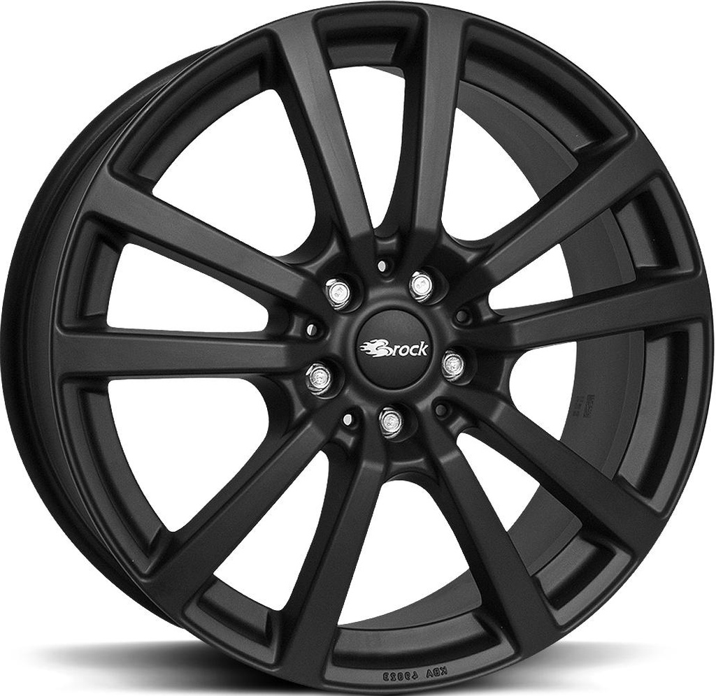 BROCK RC25T BLACK MATT 7.5x18 5/112 ET56 CB66.6