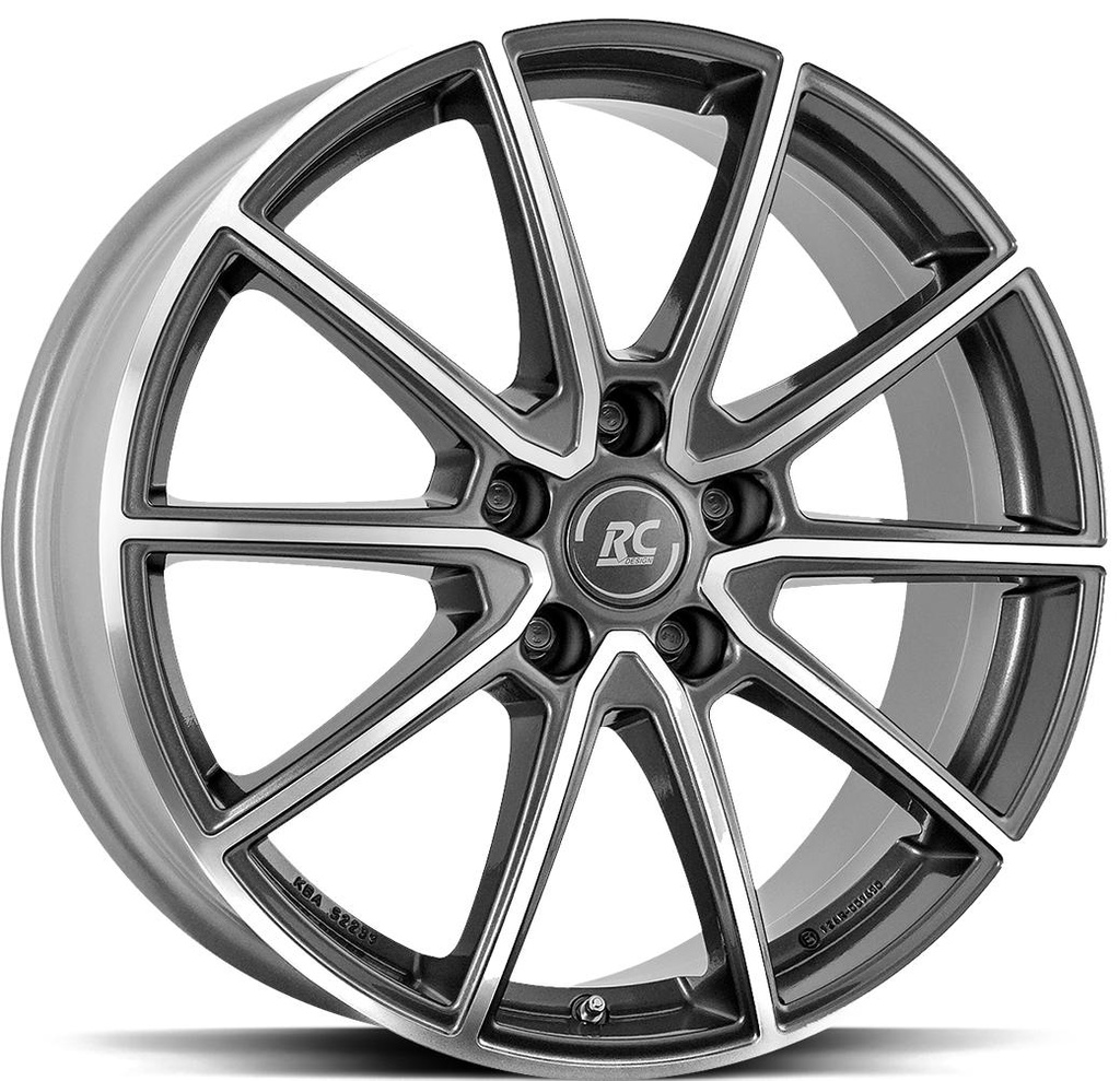 BROCK RC32 TITANIUM FULL POL 7x17 5/112 ET38 CB57.1