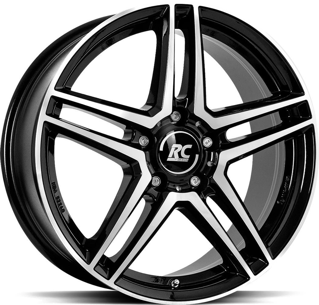 BROCK RCD17 BLACK FULL POL 6.5x16 5/112 ET44 CB66.6