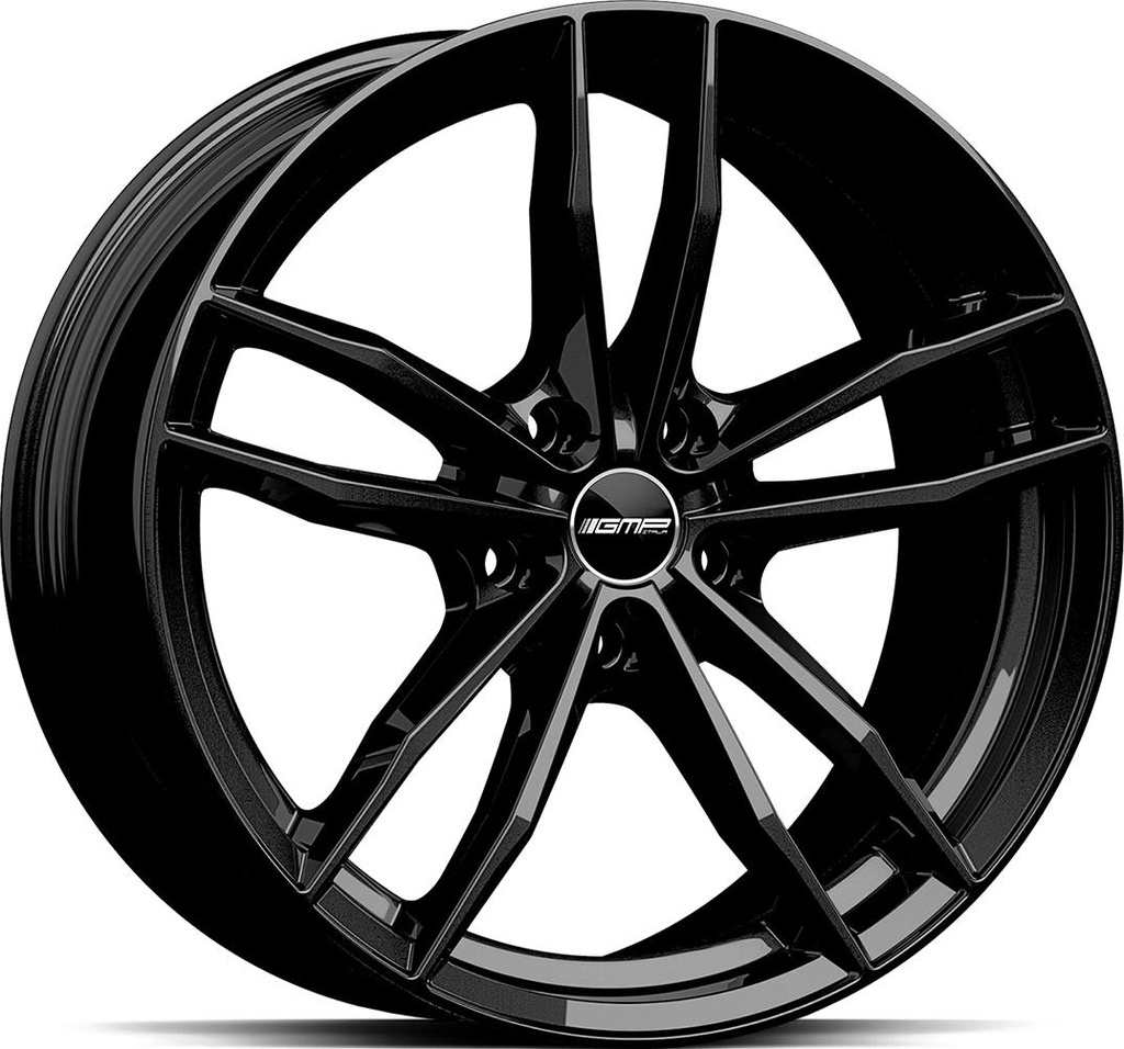 GMP SWAN GLOSS BLACK 7.5x17 5/112 ET45 CB66.6