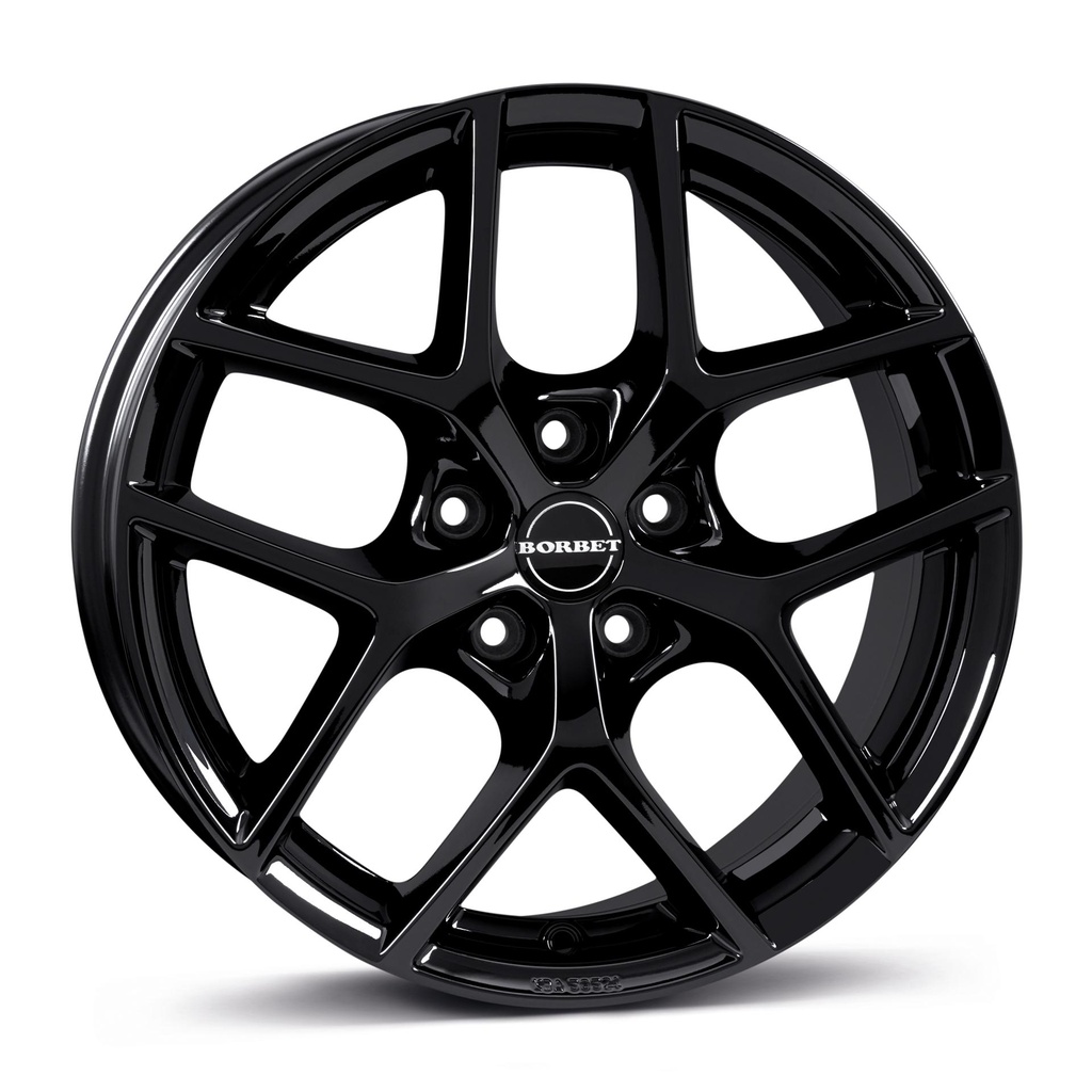 BORBET Y BLACK GLOSS 7x16 5/114.3 ET48 CB72.5