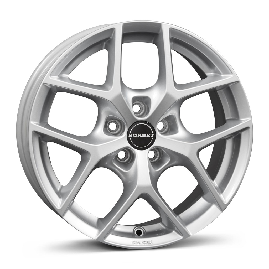 BORBET Y CRYSTAL SILV 7x17 5/100 ET45 CB57.1