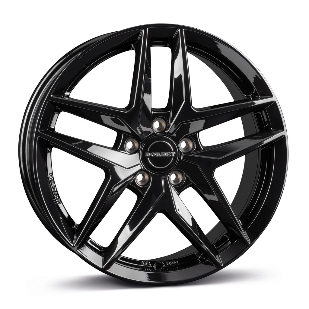 BORBET Z BLACK GLOSS 8x18 5/112 ET43 CB66.6