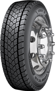 225/75R17.5 129/127M GOODYEAR KMAX D