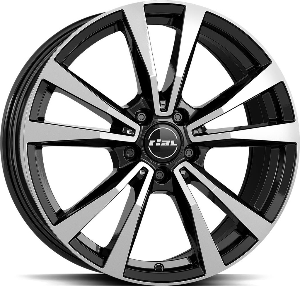 RIAL M12 DIAM BLACK POL 8x19 5/112 ET20 CB66.6