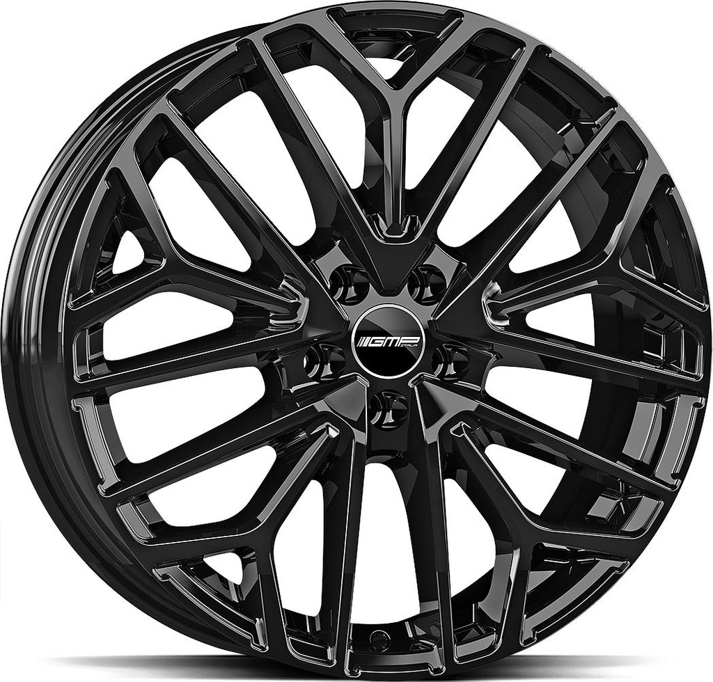 GMP MATERIA GLOSSY BLACK 8.5x19 5/112 ET38 CB66.5