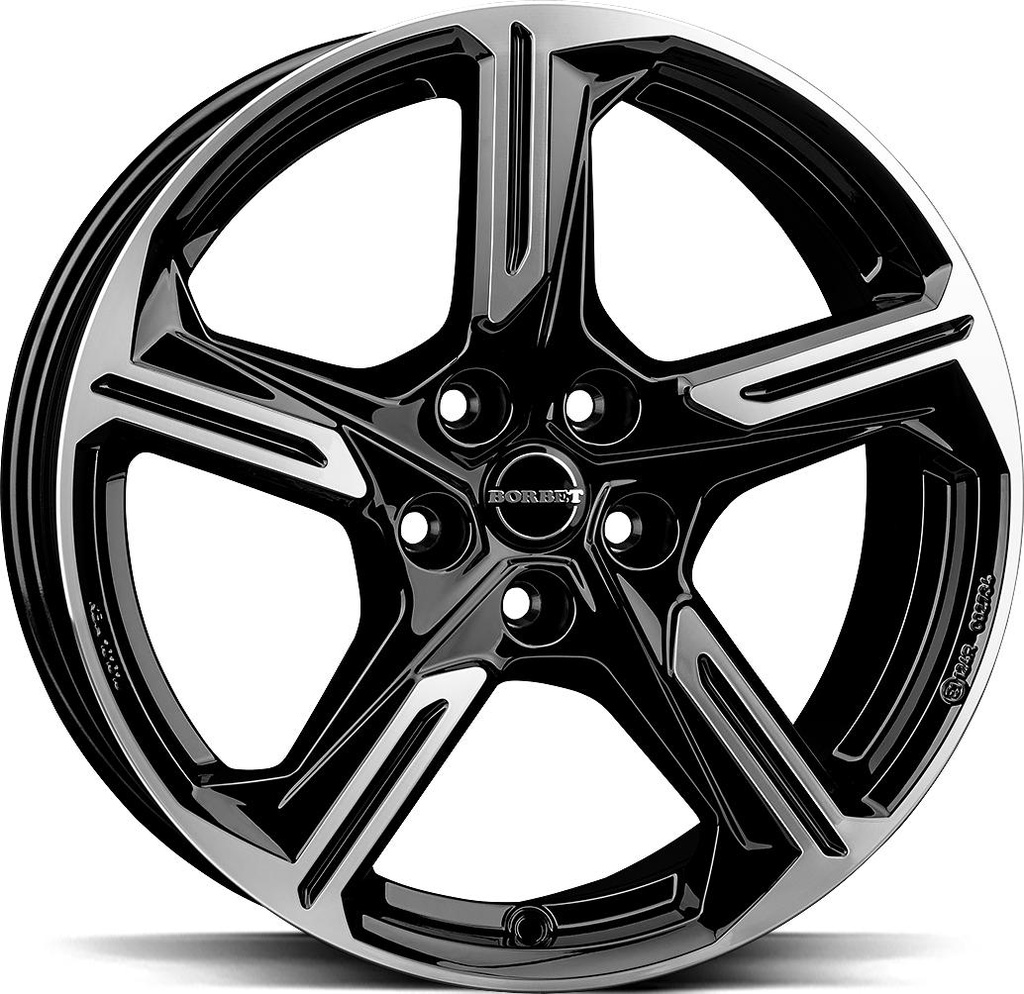 BORBET XE1 BLACK POL 7.5x18 5/114.3 ET51 CB67.1
