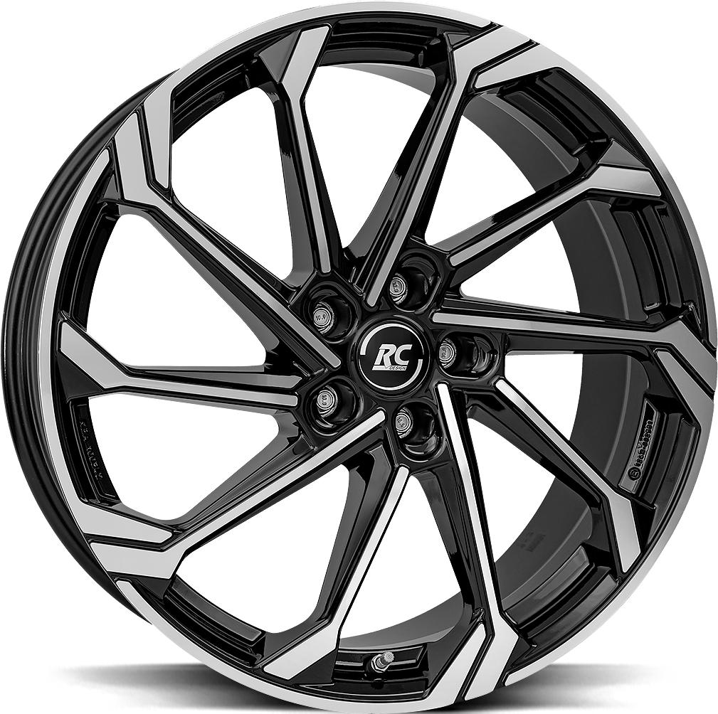BROCK RC36 BLACK FULL POL 7.5x18 5/112 ET40 CB66.6