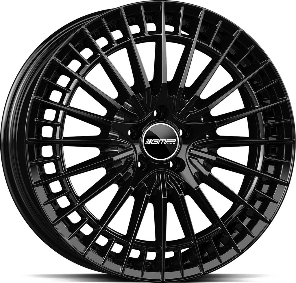 GMP QSTAR GLOSS BLACK 9x21 5/112 ET48 CB66.6