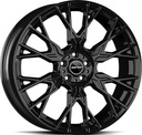 GMP FENDER GLOSS BLACK 8.5x20 5/112 ET45 CB66.6