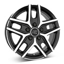 MSW 40 VAN G.BLK/POL | 6,5X16 5-120 E50 C65,1 R14 6.5x16 5/120 ET50 CB65.1