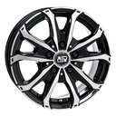 MSW 48 VAN BLK/POL | 6,5X16 6-125 E68 C74,1 60 6.5x16 6/125 ET68 CB74.1