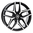 MSW 40 BLK/POL | 8X19 5-130 E40 C66,5 R14 8x19 5/130 ET40 CB66.5