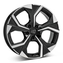 MSW 43 G.BLK/POL | 8X20 5-112 E39 C66,60 60 8x20 5/112 ET39 CB66.6