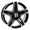 BALLISTIC DAKOTA BLK/POL | 9X22 5-120 E45 C65,1 R14 9x22 5/120 ET45 CB65.1