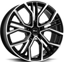 BROCK B41 BLACK FULL POL 9.5x22 5/112 ET32 CB66.6
